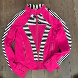 Hot pink Ivivva zip up jacket